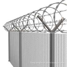 Anti Climb Galvanized Steel Wire Prison Mesh
